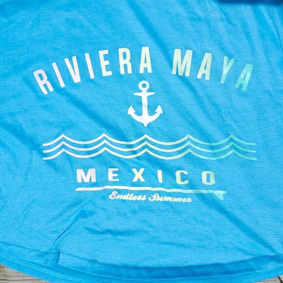 INGEAR RIVIERA MAYA MEXICO ENDLESS SUMMER TANK TOP Women's Size Small - Picture 1 of 5